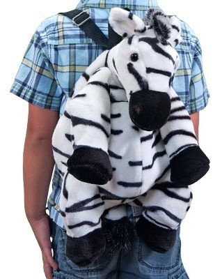 16"" Zebra Backpack Case Pack 12