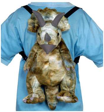 16"" Triceratops Backpack Case Pack 12