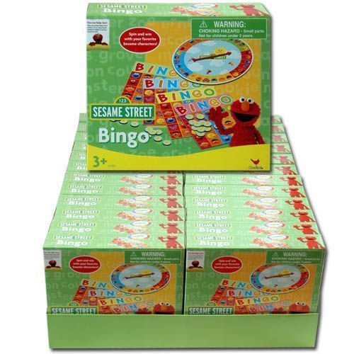 Elmo 6.5""X5.5""X1.5"" Boxed Bingo Case Pack 24