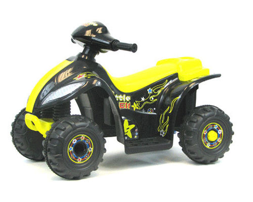 Battery Operated Mini Black ATV