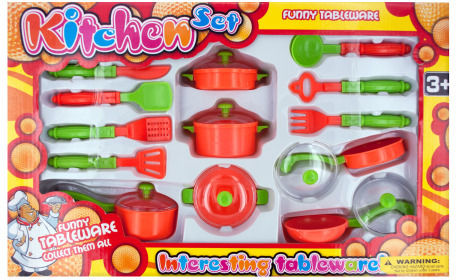 19-Piece Play Cook Set