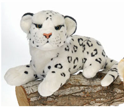 13.5"" Lying Snow Leopard Case Pack 8