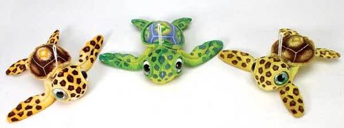 11.5"" 3 Asst. Big Eyed Turtle Case Pack 24