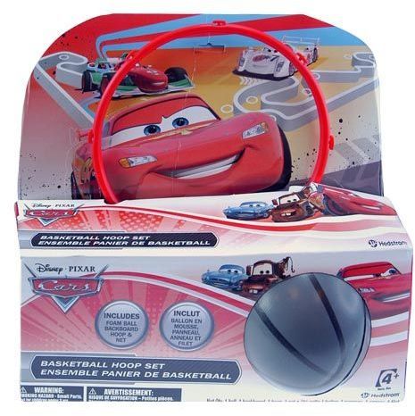 Cars 4 11.7""x11""x4"" Basketball Hoop Set Case Pack 4