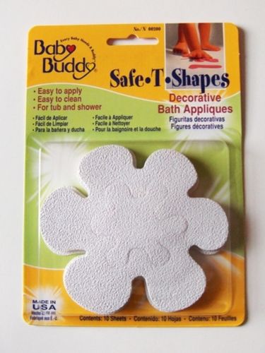 BB Safe-T-Shapes Bath Appliques - White Daisy Case Pack 18