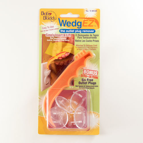 WedgEZ Outlet Plug Remover w/ 6 Bonus Plugs - 12 c Case Pack 12