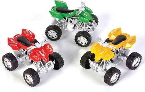 3 Pack Pull Back Quad Racers