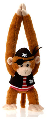 Monkey Business - 20"" Pirate Case Pack 18