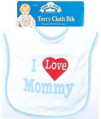 I Love Mommy Bib Case Pack 6