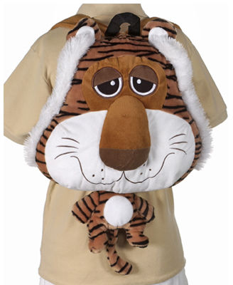 Happy Kritters"" - 18"" Big Head Tiger Case Pack 12