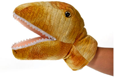 10"" T-Rex Handpuppet Case Pack 12