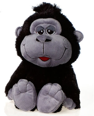 Happy Kritters"" - 10"" Sitting B/B Cuddle Gorilla Case Pack 12