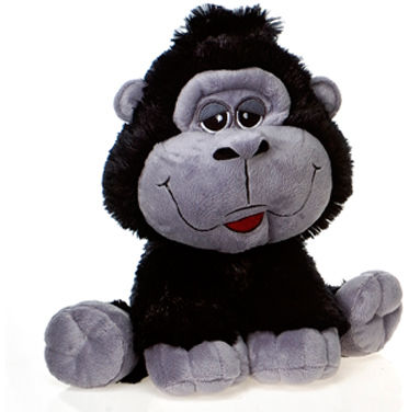 Happy Kritters"" - 10"" Bean Bag Sitting Gorilla Case Pack 12