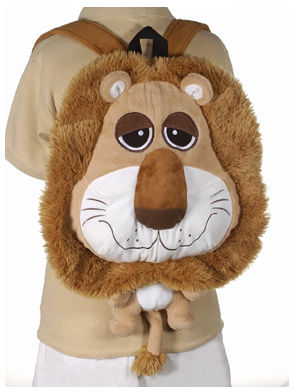 Happy Kritters"" - 18"" Big Head Lion Case Pack 12