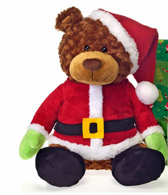 20"" Santa Bear Case Pack 6