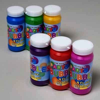 Bubbles 3 Pack 4 Oz. Bottles Case Pack 24