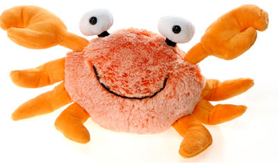 9.5"" Popping Eyes Crab Case Pack 24