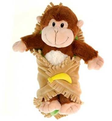 Blanket Babies - 11"" Monkey In Case Pack 12