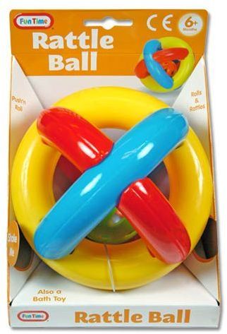 Fun Time Rattle Ball Case Pack 12