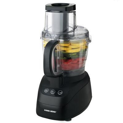 BD WdMth 10c FoodProcessor Blk