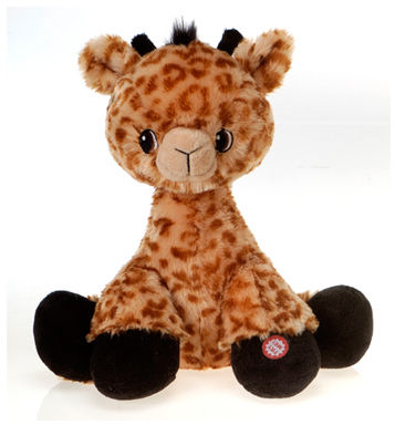 9"" Giraffe With Sound Case Pack 12