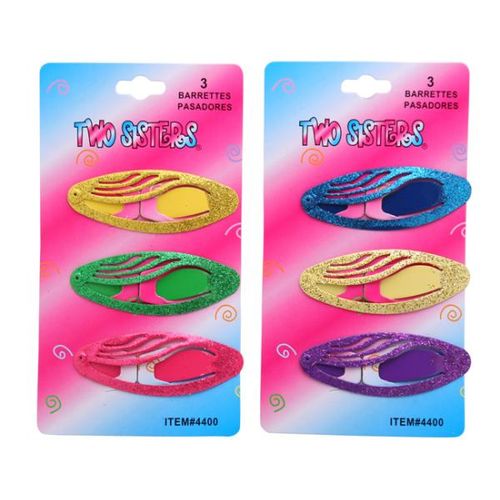 3 Pcs Barrette Case Pack 72