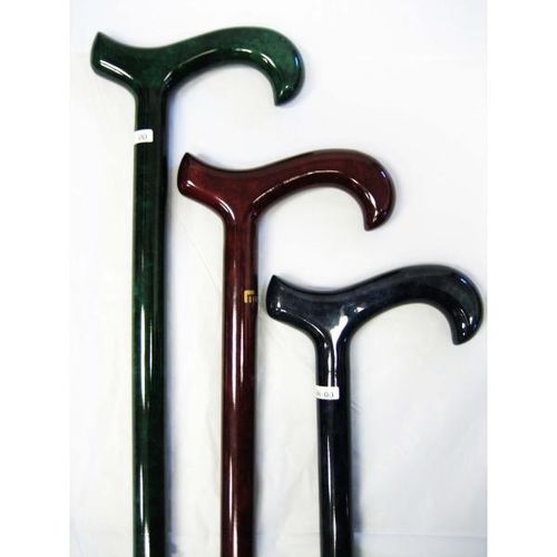 Adjustable Derby Red Burl Wood Carbon Fiber Cane