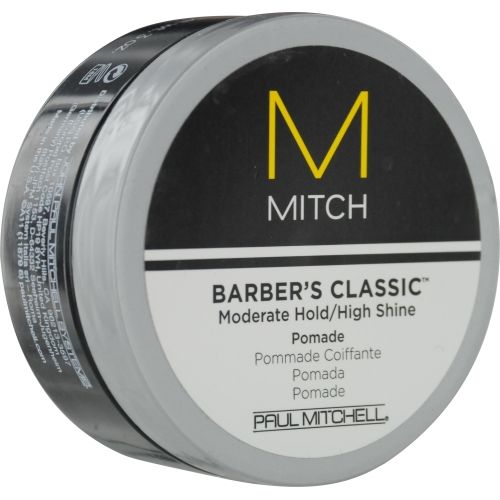 PAUL MITCHELL MEN by Paul Mitchell MITCH BARBER'S CLASSIC MODERATE HOLD/HIGH SHINE POMADE 3 OZ