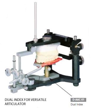 Dental Articulator, Dual Index, D-AAC-01