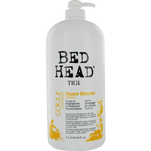 BED HEAD by Tigi COLOUR COMBAT DUMB BLONDE SHAMPOO 67.64 OZ