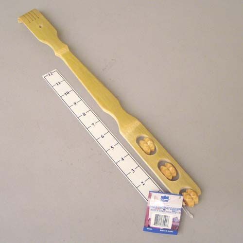 3 Wheel Back Scratcher Bamboo Case Pack 144