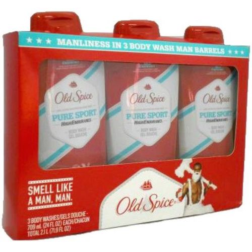 Old Spice Pure Sport Body Wash 24 oz 3PK