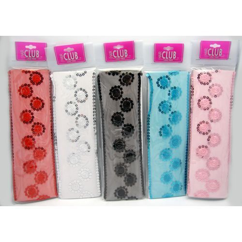 1Pc Wide Headband W/Sparkles Case Pack 48