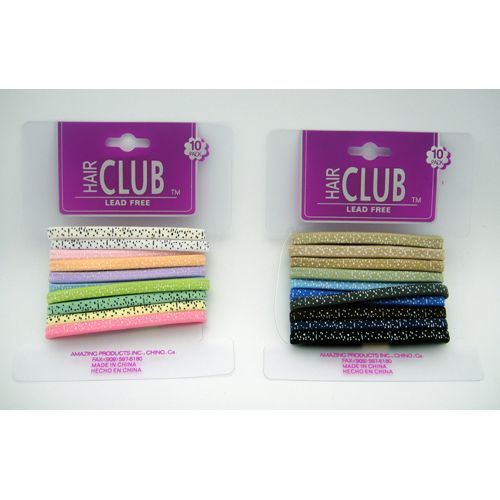 10Pk Rain Print Elastic Band Case Pack 48