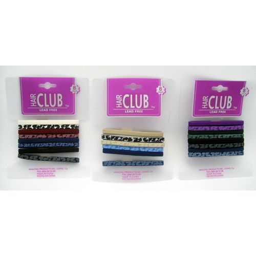 10Pk Leopard Print Elastic Band Case Pack 48