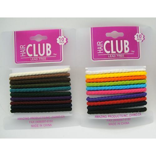 10Pk Twisted Elastic Band Case Pack 48