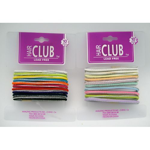 Gold/Silver Trim Elastic Band Case Pack 48