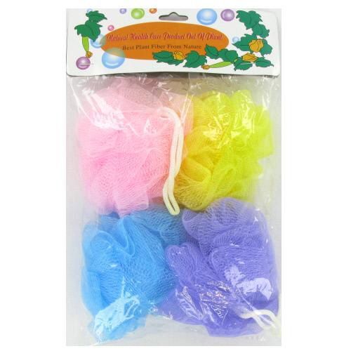 4 Pc Body Scrubbers Case Pack 72