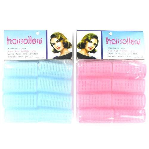 8Pc Velcro Hair Roller Set Case Pack 144