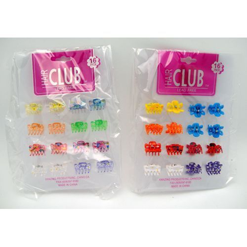 16Pc Baby Clips Case Pack 48