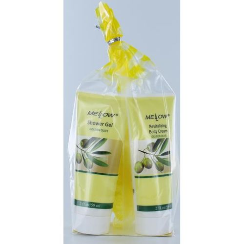 Golden Olive Shower Gel, Body Cream & Sponge Set Case Pack 72