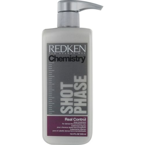 REDKEN by Redken CHEMISTRY SYSTEM SHOT PHASE REAL CONTROL DEEP TREATMENT FOR DENSE/DRY/ SENSITIZED HAIR 16.9 OZ