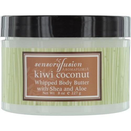 SENSORY FUSION KIWI COCONUT by Aromafloria BODY BUTTER WITH SHEA AND ALOE 8 OZ