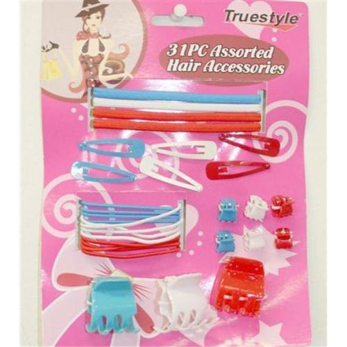 31 Piece Assorted Hair Accessories Case Pack 48