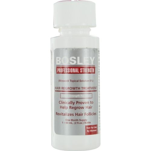 BOSLEY by  HAIR REGROWTH TREATMENT, EXTRA STRENGTH FOR MEN- TWO MONTH SUPPLY 2- 2 OZ BOTTLES