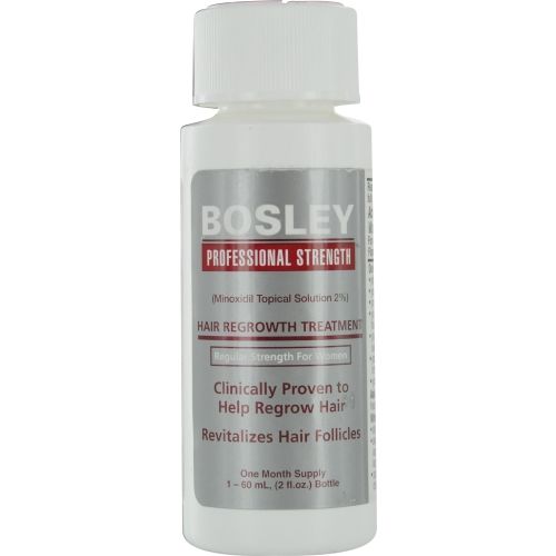 BOSLEY by  HAIR REGROWTH TREATMENT, REGULAR STRENGTH FOR WOMEN- TWO MONTH SUPPLY 2- 2 OZ BOTTLES