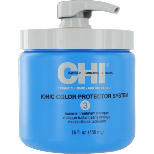 CHI by CHI IONIC COLOR PROTECTOR SYSTEM 3 LEAVE-IN TREATMENT MASQUE 16 OZ