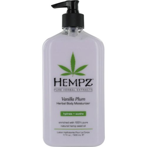 HEMPZ by Hempz HERBAL MOISTURIZER BODY LOTION- VANILLA PLUM 17 OZ