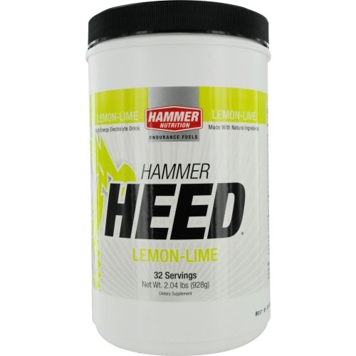 Hammer Nutrition by  Heed Sports Drink-Lemon- Lime Flavor- Healthy Sports Drink To Keep You Hydrated-32 servings