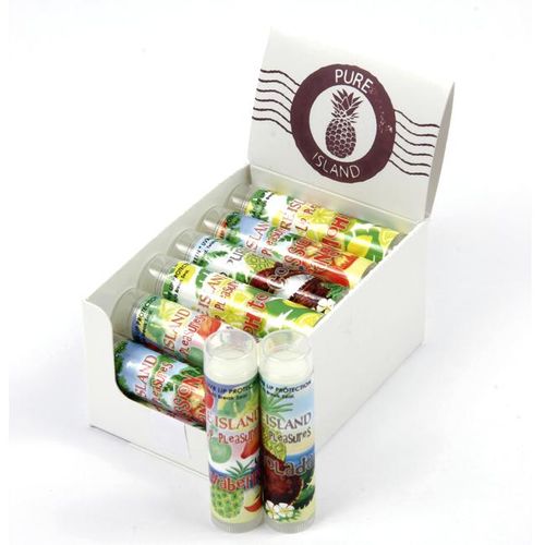 Pure Island Assorted Lip Balm Display Unit (Set of 18)